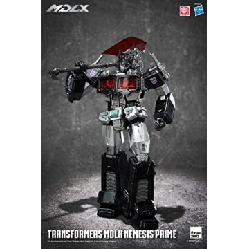 threezero Transformers Nemesis Prime PX MDLX Articulated Figure