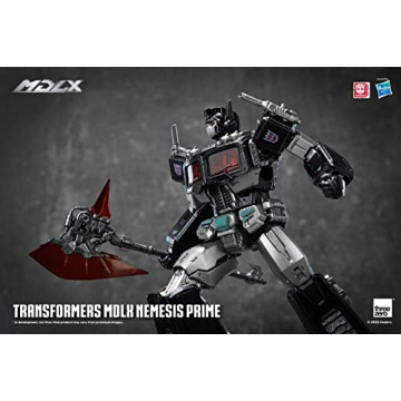threezero Transformers Nemesis Prime PX MDLX Articulated Figure