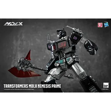 threezero Transformers Nemesis Prime PX MDLX Articulated Figure