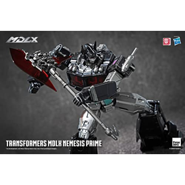 threezero Transformers Nemesis Prime PX MDLX Articulated Figure