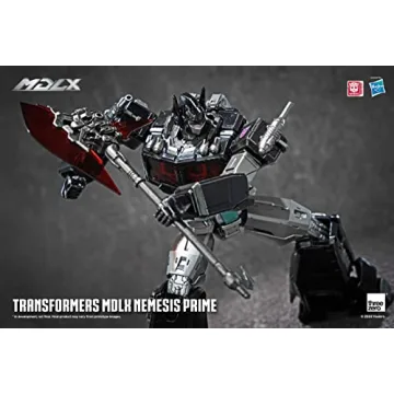 threezero Transformers Nemesis Prime PX MDLX Articulated Figure