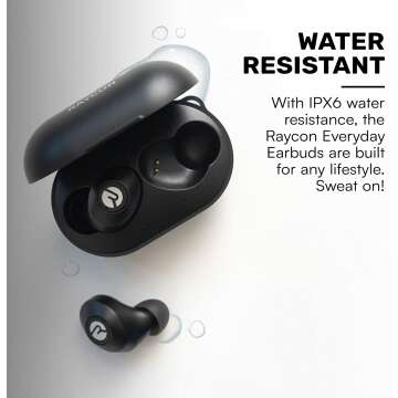 Raycon Everyday Earbuds: True Wireless with 32 Hours Playtime