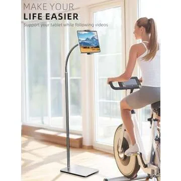 LanPavilion iPad Stand - Adjustable & Flexible Tablet Holder