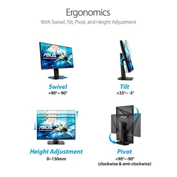 ASUS VG278QR 27” Gaming Monitor 165Hz Full HD