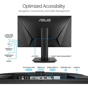 ASUS VG278QR 27” Gaming Monitor 165Hz Full HD