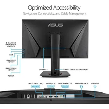 ASUS VG278QR 27” Gaming Monitor 165Hz Full HD