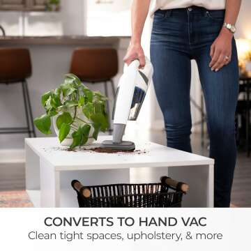 Cordless Stick Vacuum - Kenmore DS1030 2-Speed Cleaner