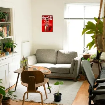 Coca Cola Vintage Pinup Girl Metal Tin Sign Decor