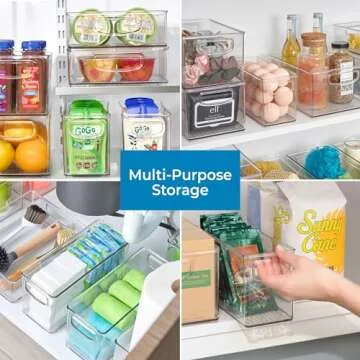 Stackable Kitchen Organizer Bin BPA-Free For Your Home