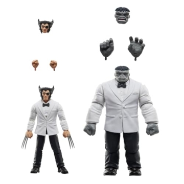 Marvel Legends Series Wolverine 50th Anniversary Action Figure Set