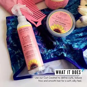 JANE CARTER SOLUTION Curls to Go Cocktail Conditioning Cream (12oz) - Hydrating