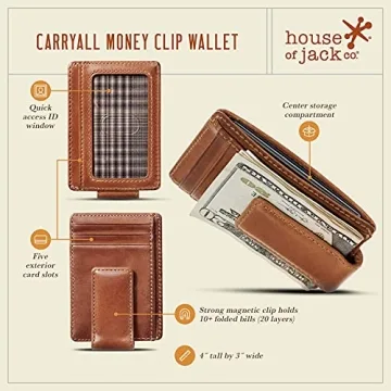 House of Jack Co. CARRYALL Money Clip Wallet for Men