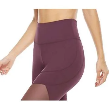 JOYSPELS Mauve Workout Leggings for Women - Stylish & Comfortable