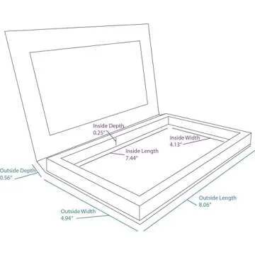 Z Palette Large Magnetic Makeup Palette for Custom Beauty