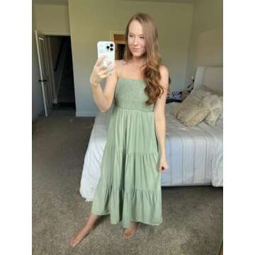 PrettyGarden Women's Casual Boho Summer Maxi Dress