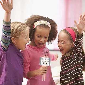 ZZLWAN Kids Toys for Girls Gifts: Popular 2024 Kids Toys Microphone for 3 4 5 6 7 8 9 10 Year Old Gi...