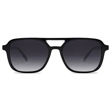 Stylish SOJOS Retro Aviator Sunglasses with UV Protection