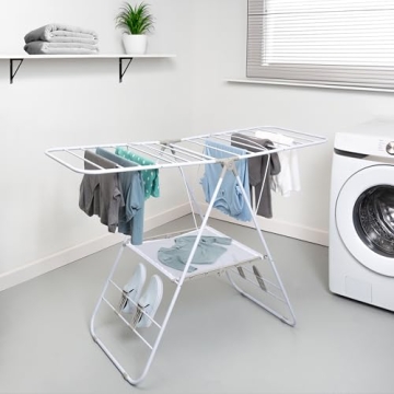 Honey-Can-Do Heavy Duty Gullwing Drying Rack for Laundry
