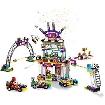 LEGO Friends The Big Race Day 41352 Go-Kart Set for Kids