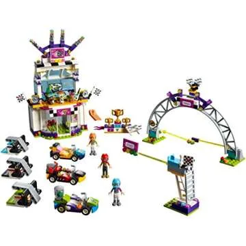 LEGO Friends The Big Race Day 41352 Go-Kart Set for Kids