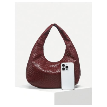 Floerns Vintage Leather Hobo Handbag - Stylish & Functional