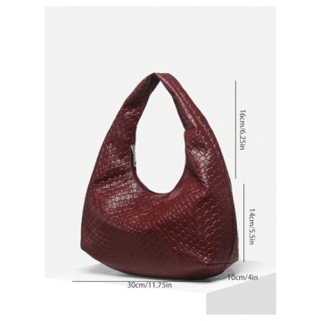 Floerns Vintage Leather Hobo Handbag - Stylish & Functional