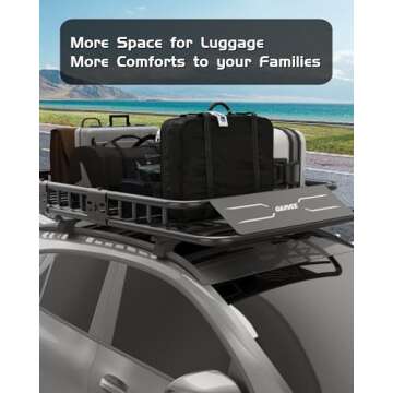 GarveeLife Universal Roof Rack Basket for All Vehicles