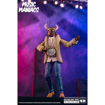Flavor Flav 6in Action Figure by McFarlane Toys - Music Maniacs