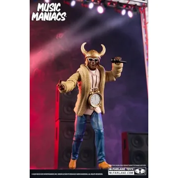 Flavor Flav 6in Action Figure by McFarlane Toys - Music Maniacs