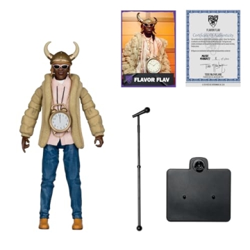 Flavor Flav 6in Action Figure by McFarlane Toys - Music Maniacs