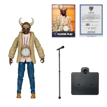 Flavor Flav 6in Action Figure by McFarlane Toys - Music Maniacs