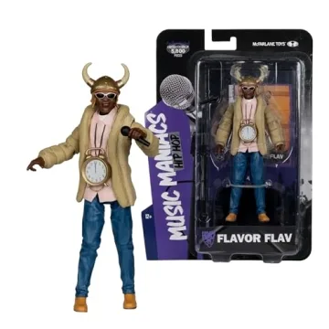 Flavor Flav 6in Action Figure by McFarlane Toys - Music Maniacs