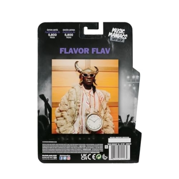 Flavor Flav 6in Action Figure by McFarlane Toys - Music Maniacs