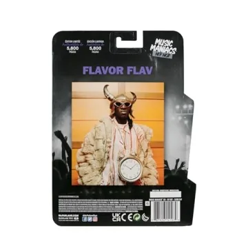 Flavor Flav 6in Action Figure by McFarlane Toys - Music Maniacs
