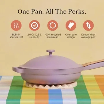 Our Place Always Pan Ceramic Nonstick Skillet Lavender