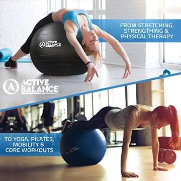 Epitomie Fitness Active Balance Exercise Ball - Premium Fitness Gear