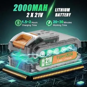 Electric Cordless Mini Chainsaw Battery Powered - 6 Inch Brushless Handheld Chain Saw With Charger For Trimming Tree Branches, Wood Cutting, Backyard Upkeep, Light Home Repairs