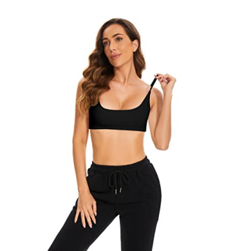 MISSACTIVER Women’s Sexy Backless Crop Top for Active Wear