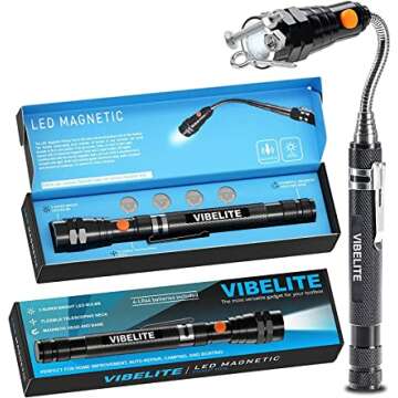 Telescoping Flashlights with Mechanical Batteries
