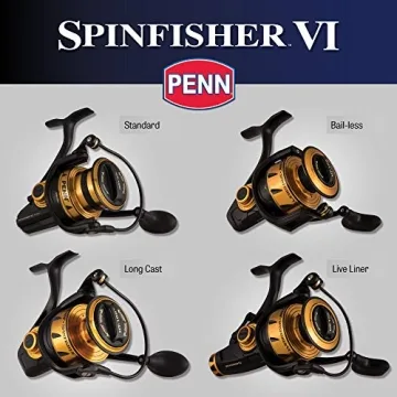 Reliable PENN Spinfisher VI Fishing Reel | Max 15lb Drag