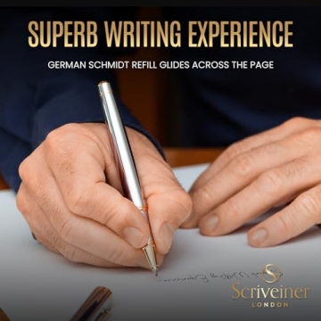 Personalized Silver Chrome Rollerball Pen