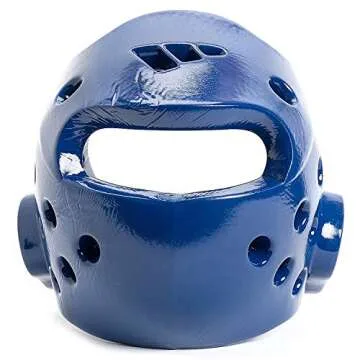 adidas Taekwondo Head Guard Blue - Durable & Safe