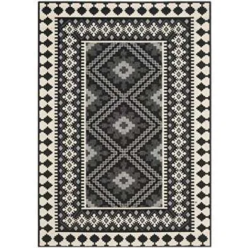 SAFAVIEH Veranda Area Rug - 5'3" x 7'7", Durable Indoor/Outdoor, Pet-Friendly