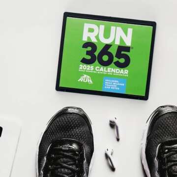 Gone for a Run 2025 Runner's Daily Desk Calendar Daily Running Quotes and Inspiration for Runners