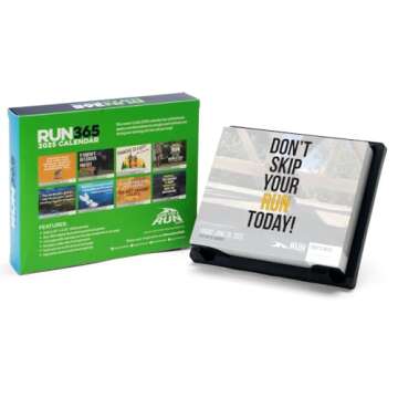 Gone for a Run 2025 Runner's Daily Desk Calendar Daily Running Quotes and Inspiration for Runners