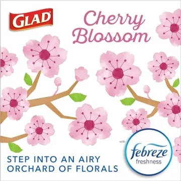 Durable Glad ForceFlex Kitchen Trash Bags with Scent