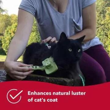 Coastal Pet Safari - Cat Self-Cleaning Slicker Brush - Cat Grooming Supplies