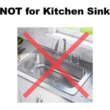 4 Pack - Bathroom Sink Strainers and Stopper Plug Combo - 2.125" Top / 1" Basket, Stainless Steel Strainers and Rubber Plug Stopper for Standard Bathroom, Utility, Slop, Lavatory and RV Sink