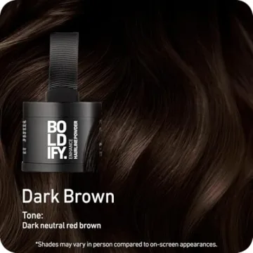 BOLDIFY Hairline Powder for Gray Coverage & Bald Spots