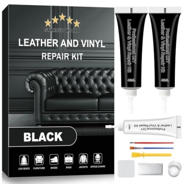 STARTSO WORLD Leather Repair Kit for Vinyl & Faux Materials - Easy & Effective Solutions